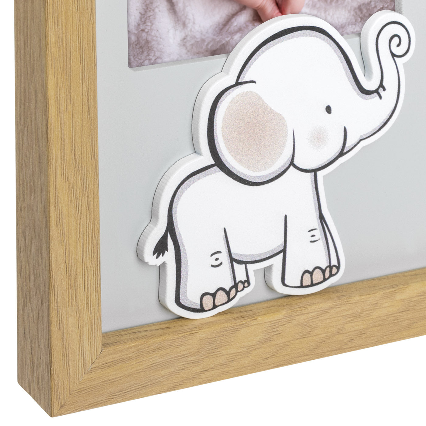 ZEP Enea Collagerahmen – für 13 Fotos: 10 × 15 & 6,5 × 6,5 cm – Holz & MDF, mehrfarbig