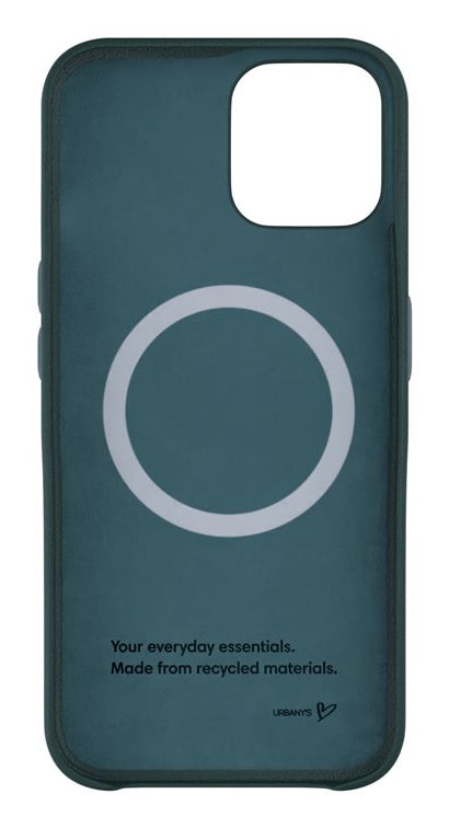 Urbany's Backcover – für Apple iPhone 16 Pro Max – grün – Mikrofaser – MagSafe-kompatibel