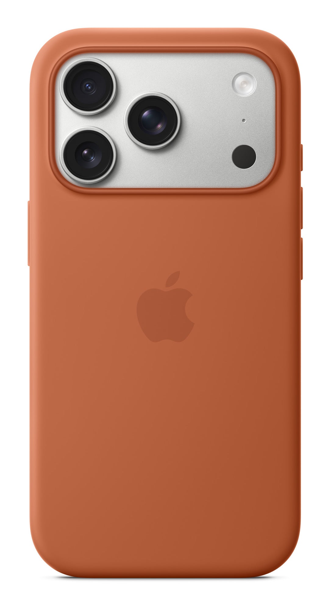 Apple Backcover – für Apple iPhone 17 Pro, MagSafe, Mikrofaser+Silikon, Terrakotta