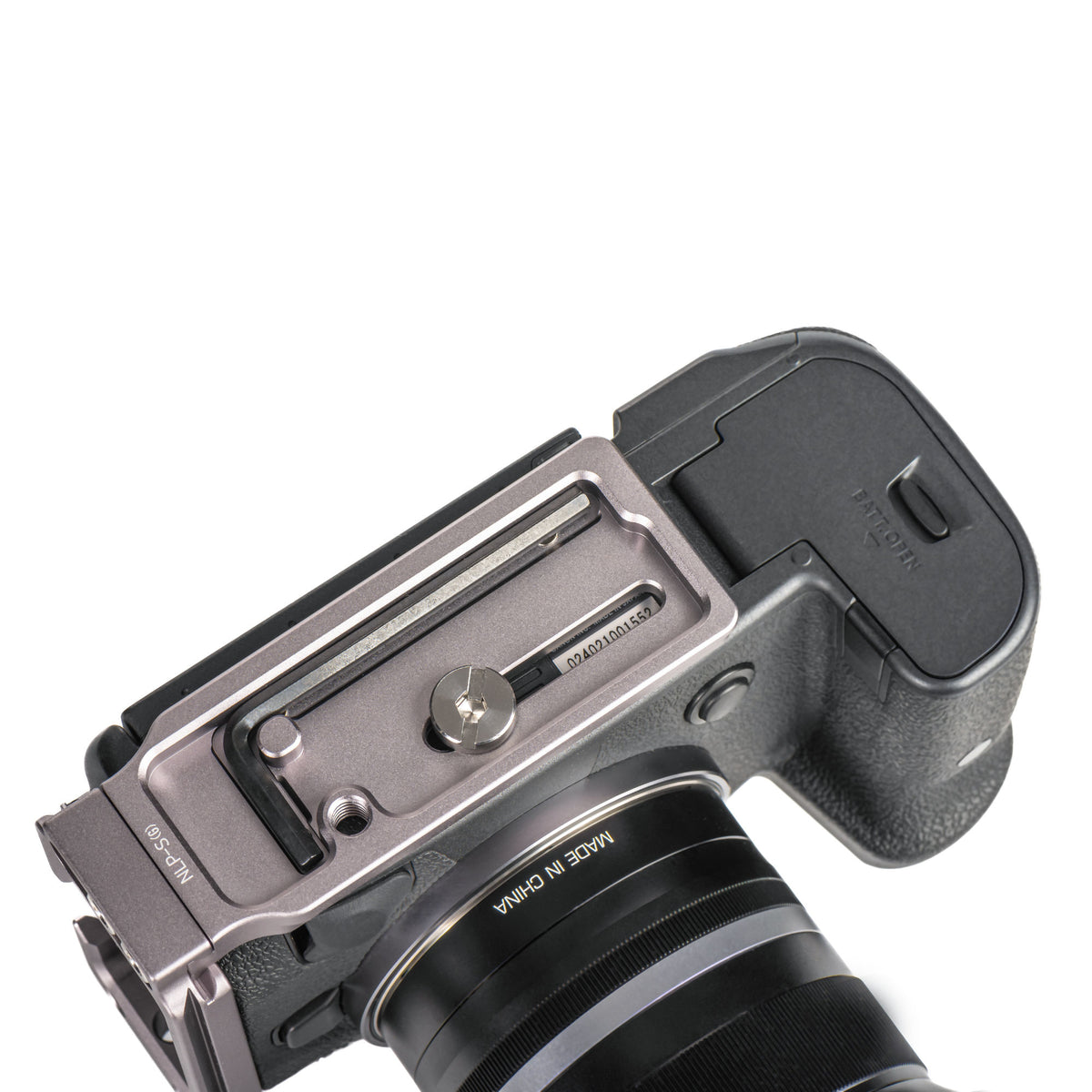 NiSi NLP-S (G) L-Platte – für Sony A7M4, A7C, A7S3 und andere – Silber