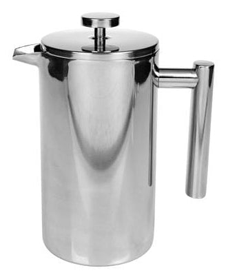 Furber. Furber F01670 French Press / Kaffeebereiter – 0,8 l, 6 Tassen, Edelstahl