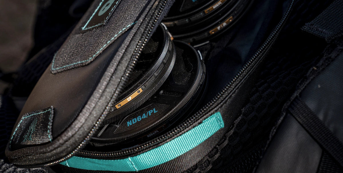 PolarPro Helix ND64-Filter – 101 mm, Messing, mit Schutzkappe