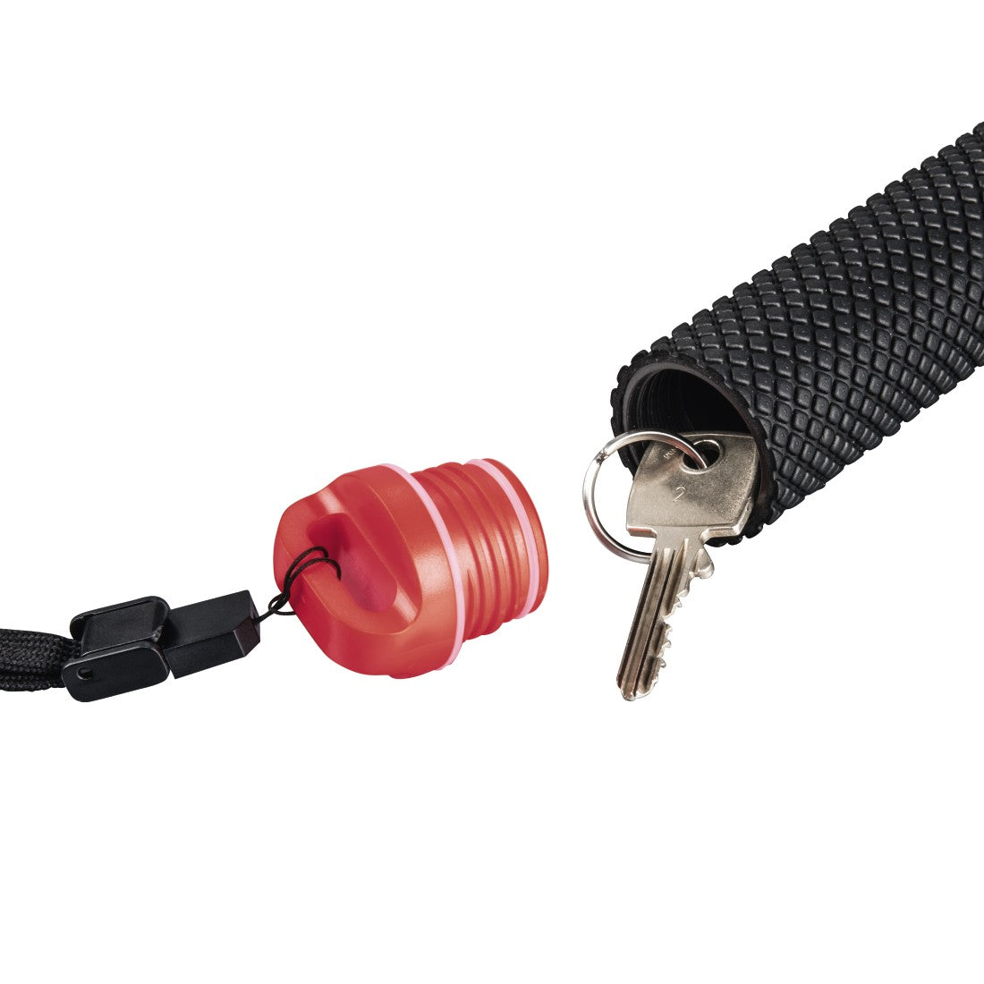 Hama 00004458 Schwimmgriff – 1/4"-Gewinde, mit Trageschlaufe – für GoPro, ActionCam – Schwarz
