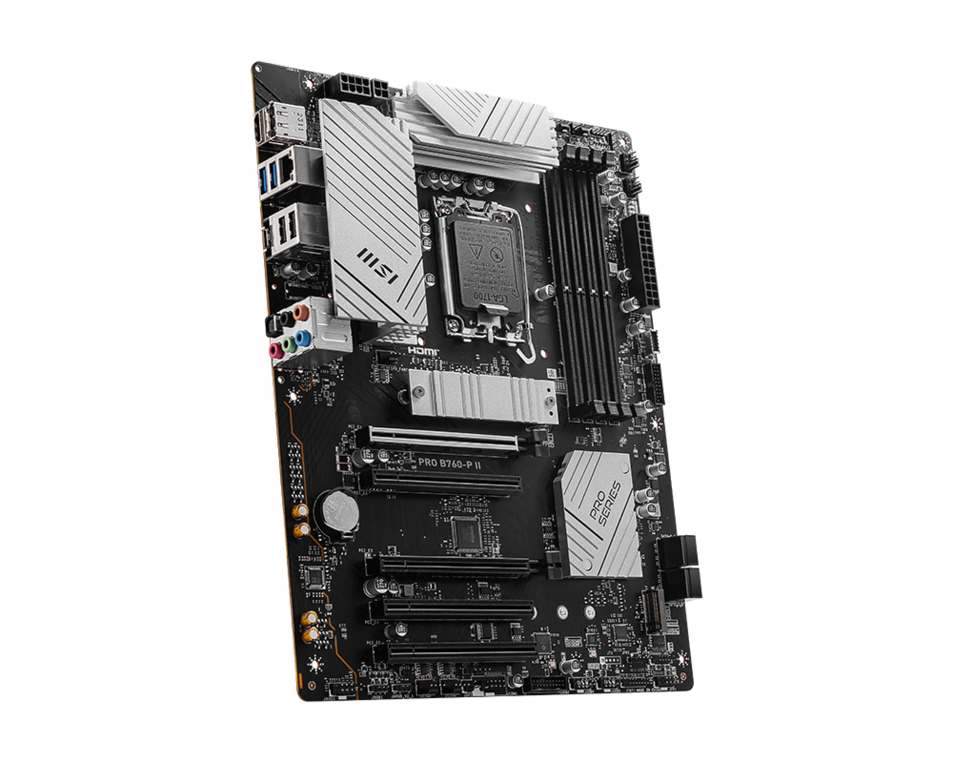 MSI PRO B760-P II – Mainboard – LGA 1700, Intel B760, ATX, DDR5