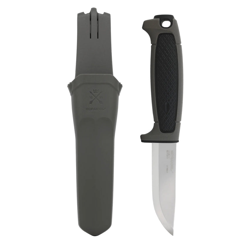 Morakniv Risberg HeavyDuty – Jagdmesser 91 mm, Karbonstahl, Polypropylengriff, schwarz