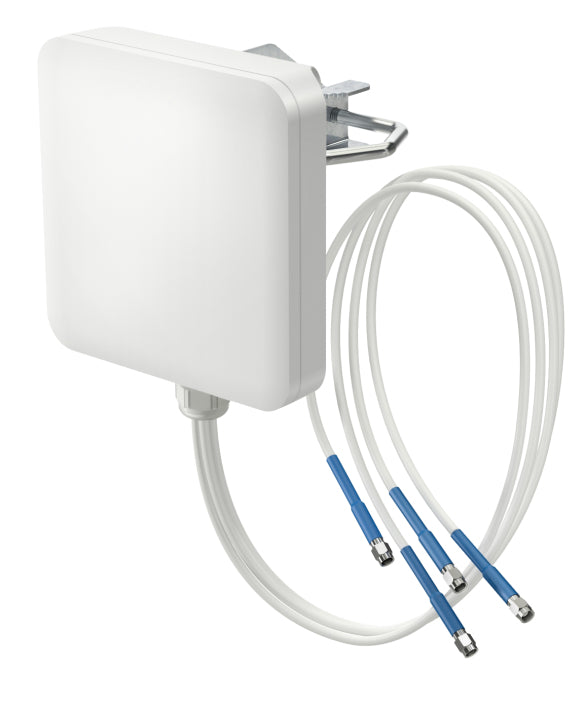 QuWireless QuSector 7V-120-4 – Richtantenne, 2,4–2,5/5–7,125 GHz, 7 dBi, RP-SMA, IP67, Mast