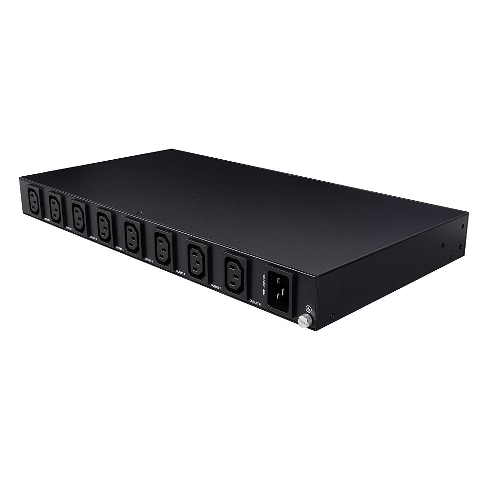 Lindy 32623 – Rack-PDU gemessen, geschaltet, 8× IEC C13, 16 A, Stecker IEC C20, 1U, 2,5 kW