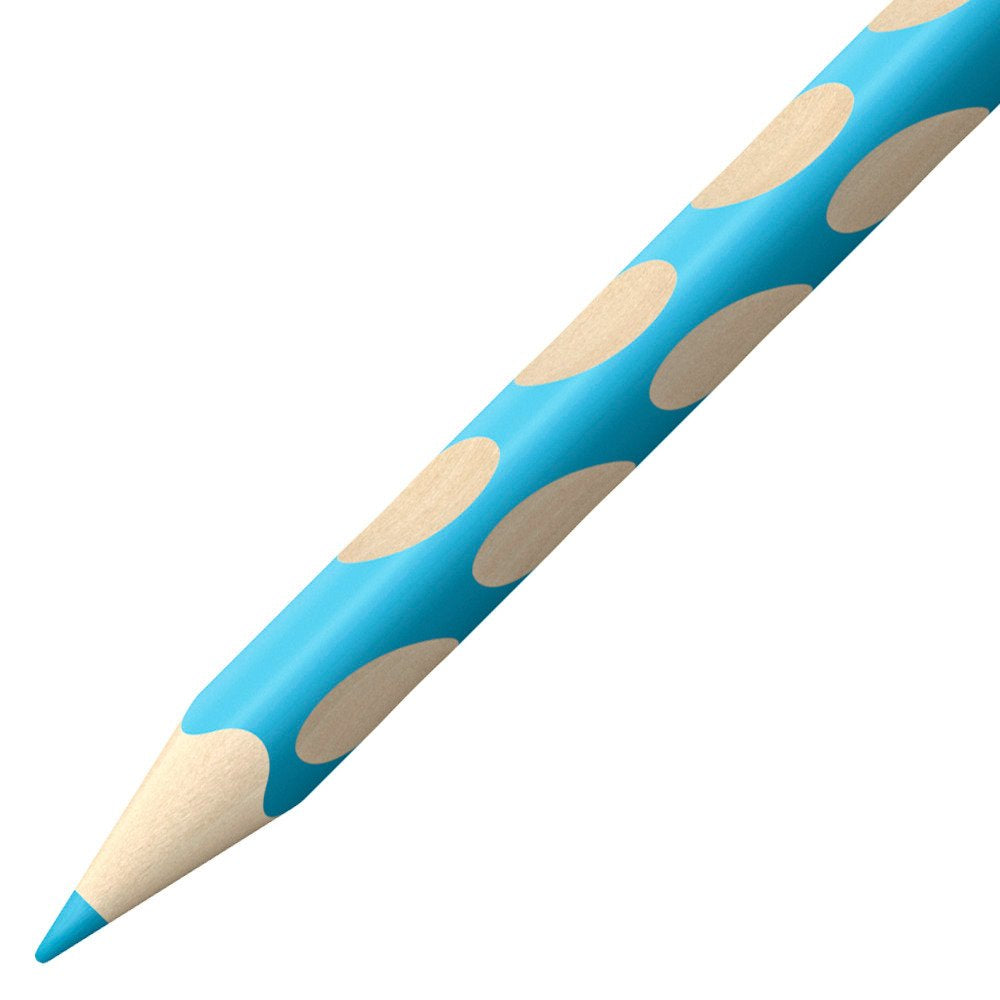 STABILO Buntstifte EASYcolors R – Dreikant, Minen-Ø 4,2 mm, Einzelstift Himmelblau