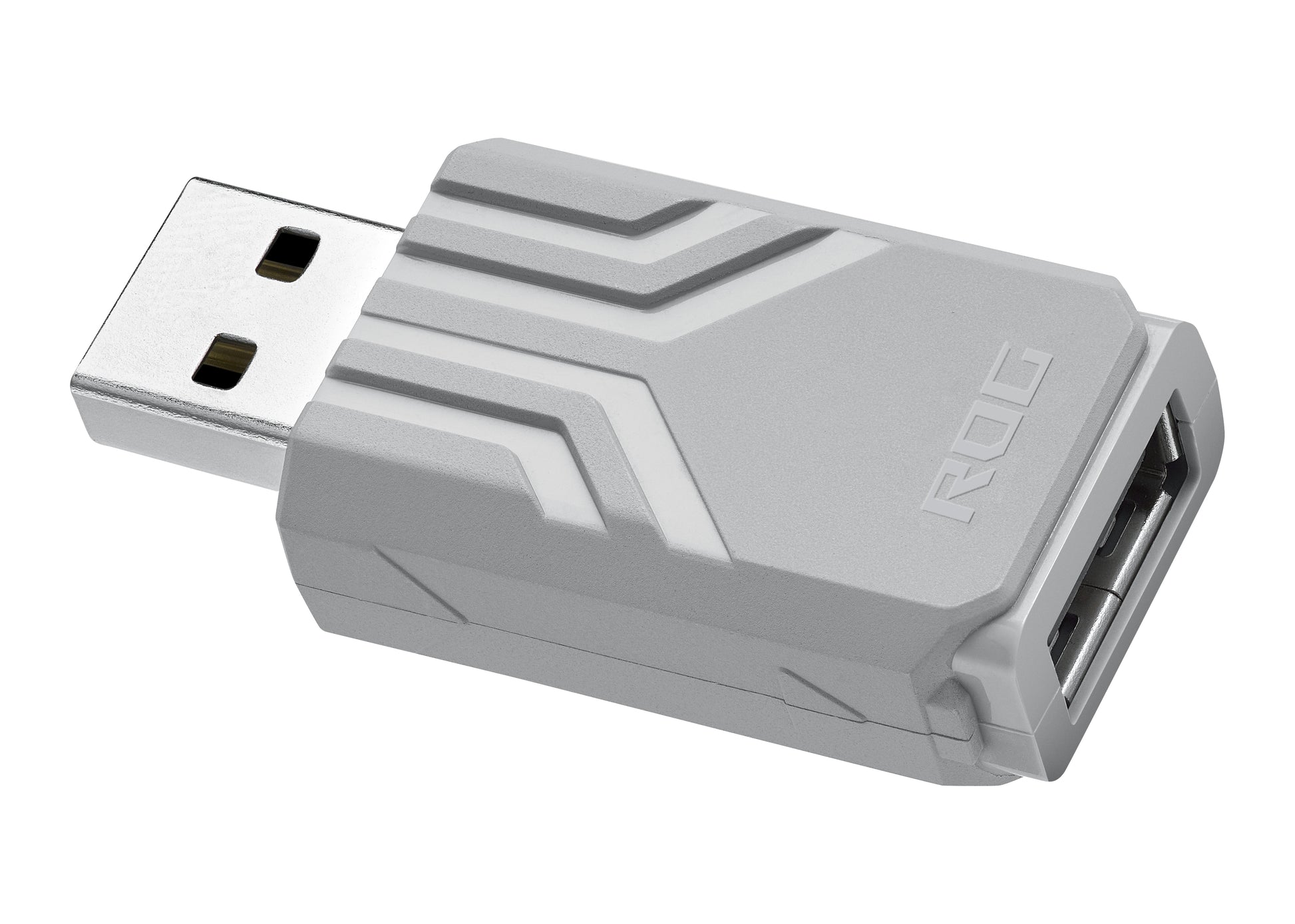 ASUS ROG Polling-Rate-Booster – USB, 10 × 13 × 3 cm, 0,3 kg – für ROG-Mäuse und -Tastaturen – Weiss