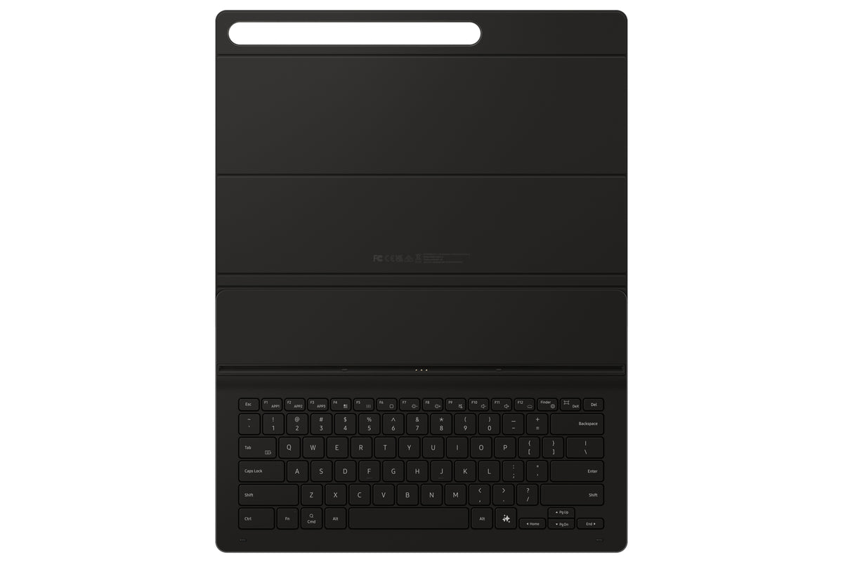 Samsung Tastatur-Case für Galaxy Tab S9/S10 Ultra – Smart Connector, mit Trackpad, Stifthalter – Schwarz