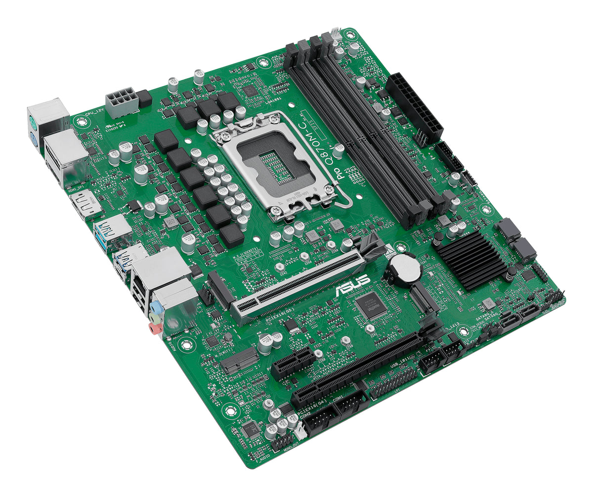 ASUS PRO Q870M-C-CSM – Mainboard – LGA 1851, Intel Q870, mATX, DDR5, 4×DIMM, 256 GB