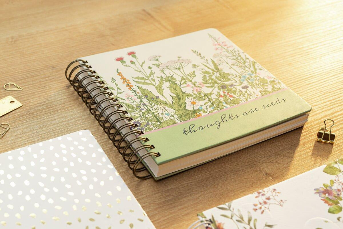 JOLIE Spiral-Notizbuch A5 JQ200 Format Wild Herbs Punkt 240 Seiten