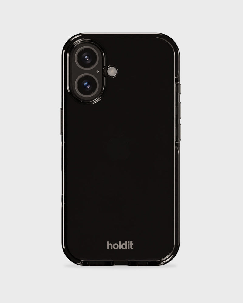 Holdit – Backcover – für Apple iPhone 16 Plus – schwarz – TPU
