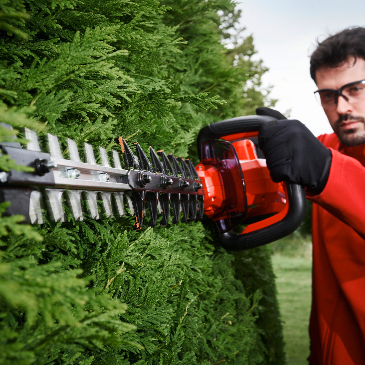 AL-KO solo by AL-KO HT 3645 Akku-Heckenschere – 36 V – 45 cm – 1×5,0 Ah & Ladegerät – AL-KO ENERGY FLEX 36 V
