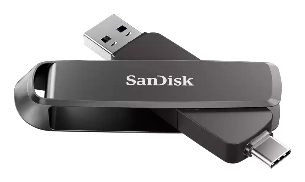 SanDisk Extreme Pro Dual Drive USB-Stick – 512 GB, USB-C/USB-A, 1000/900 MB/s