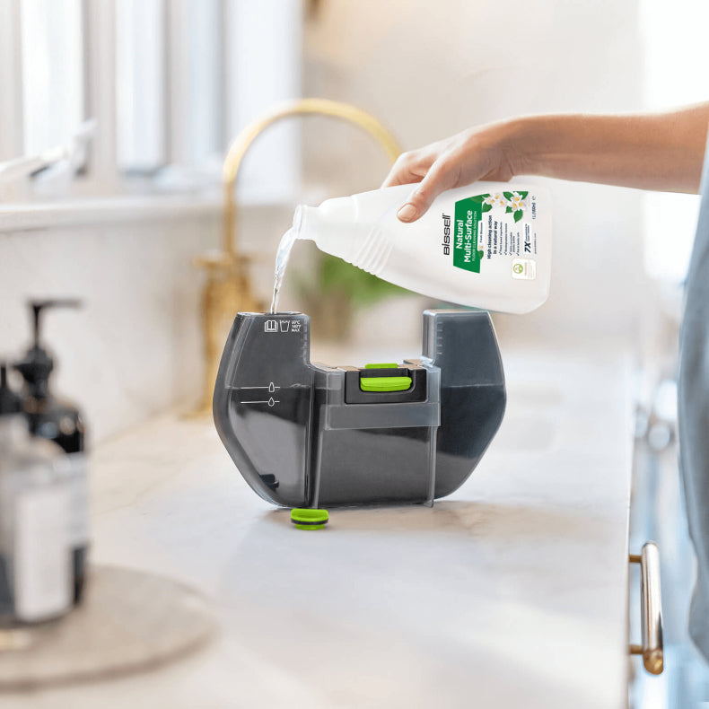 Bissell Akkustaubsauger SpinWave + Vac Pet Pro (3898N), mit Wischfunktion – 70 min, Behälter 0,4 l