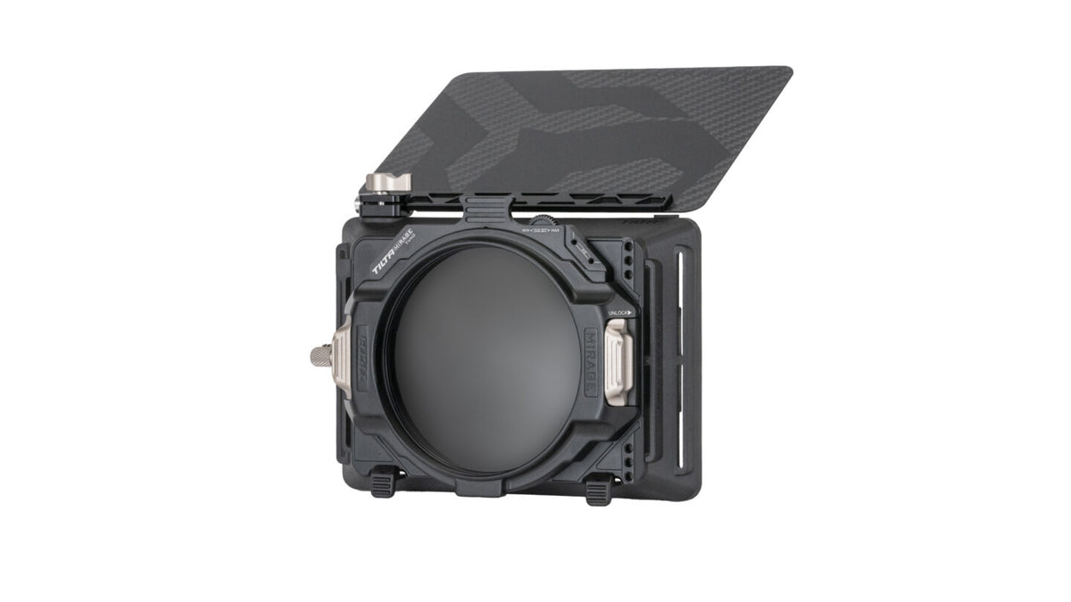 Tilta Mirage MB-T16-A Matte Box – Aluminium/Edelstahl, 1,04 kg – Schwarz