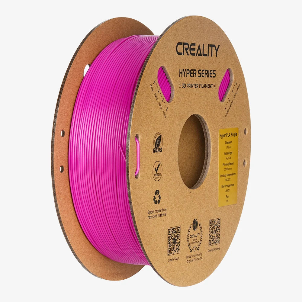 Creality 3D-Drucker-Filament Hyper PLA 1,75 mm Violett, 1 kg