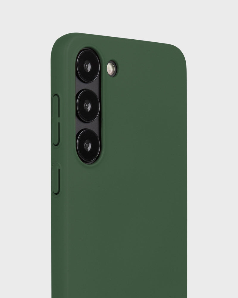 HoldIt Backcover – für Samsung Galaxy S24, Silikon, Forest Green