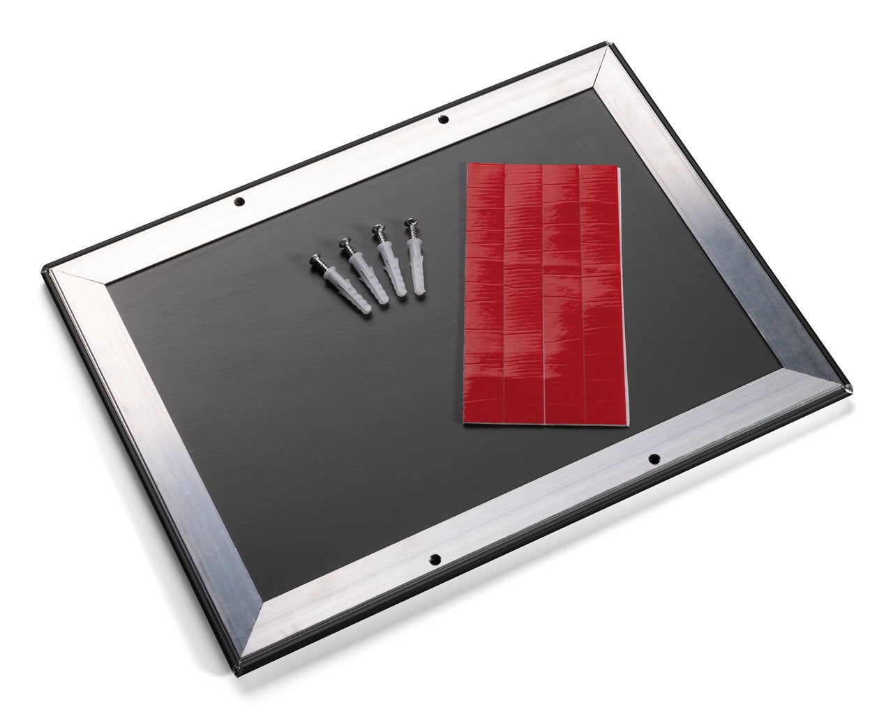 Durable Plakatrahmen 479701 – 327 × 451 mm, schwarz, Aluminium, für A3