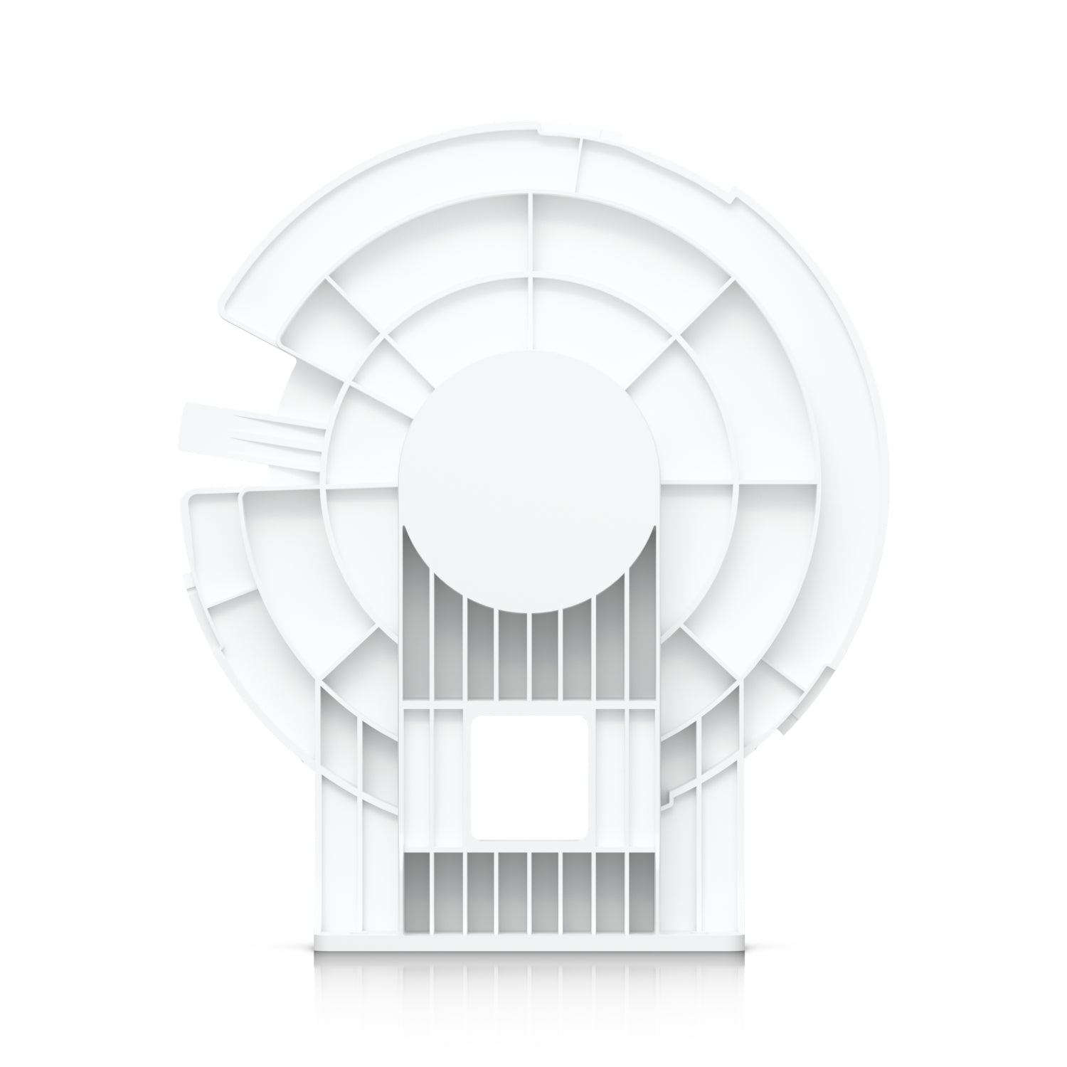 Ubiquiti WLAN-Zugangspunkt-Halterung, für U7-Pro, U7-Pro-Max, U6-Pro und andere, Weiss, Kunststoff