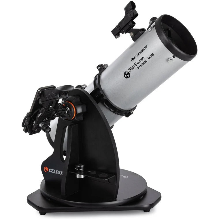 Celestron SSE 130mm Tabletop Dobson – Spiegelteleskop, Brennweite 650 mm, 307× Vergrösserung, Schwarz