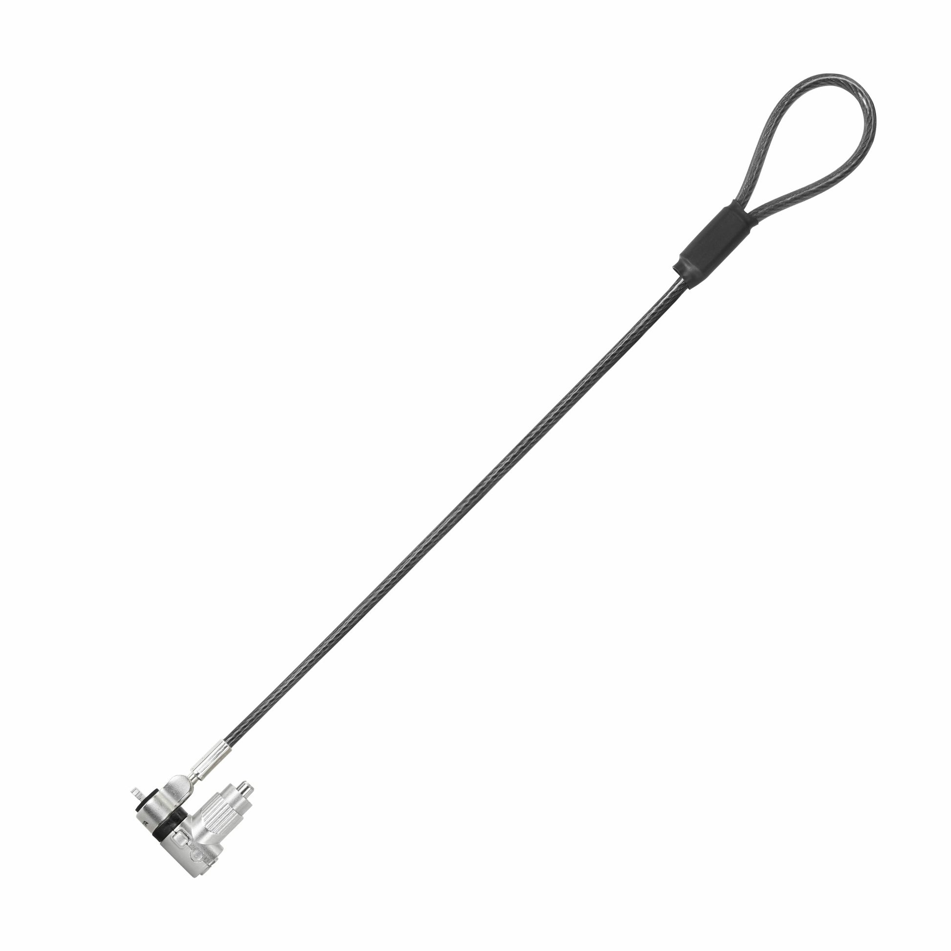 DICOTA Mini-Kabelschloss D32068 für Laptop, Monitor, Drucker, Projektor – Kensington, 0,3 m – Silber
