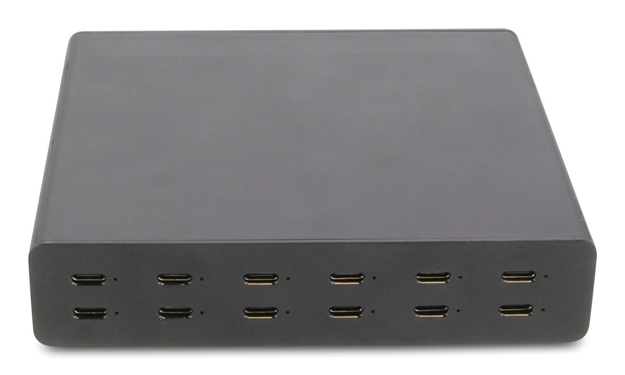 LMP SmartCharge 12P Ladegerät – 144 W, 12× USB-C, GaN – für Apple