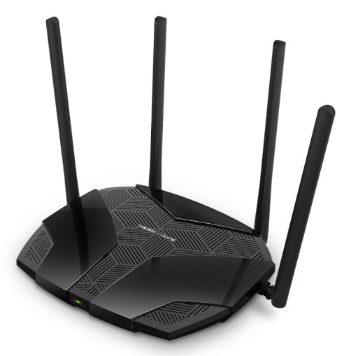 Mercusys MR80X – WLAN-Router – Wi-Fi 6 Dual-Band (2,4/5 GHz), 3,0 Gbit/s
