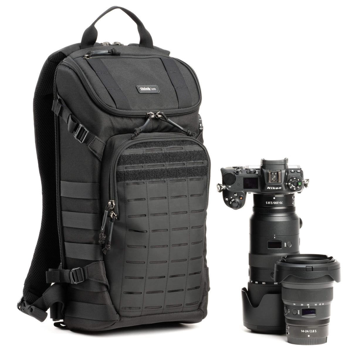 Think Tank DarkLight Kamerarucksack – 14 l – Nylon – für Think Tank Modultaschen