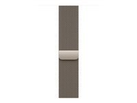 Apple Milanese Loop – Natur, M/L, für Apple Watch (44–49 mm)