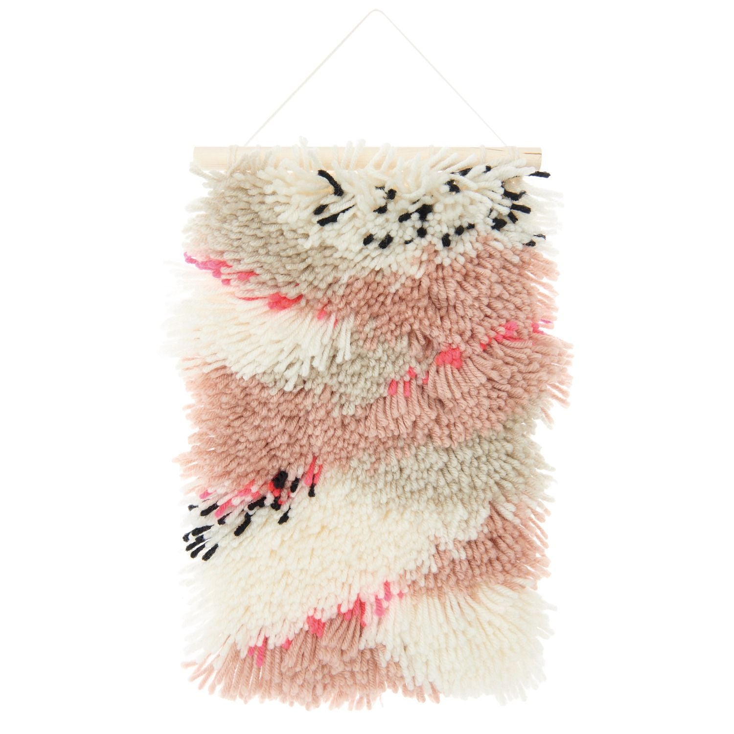 Rico Design Hooki Hooki – Makramee-Set Wandbehang – 20 × 30 cm – ab 8 Jahren