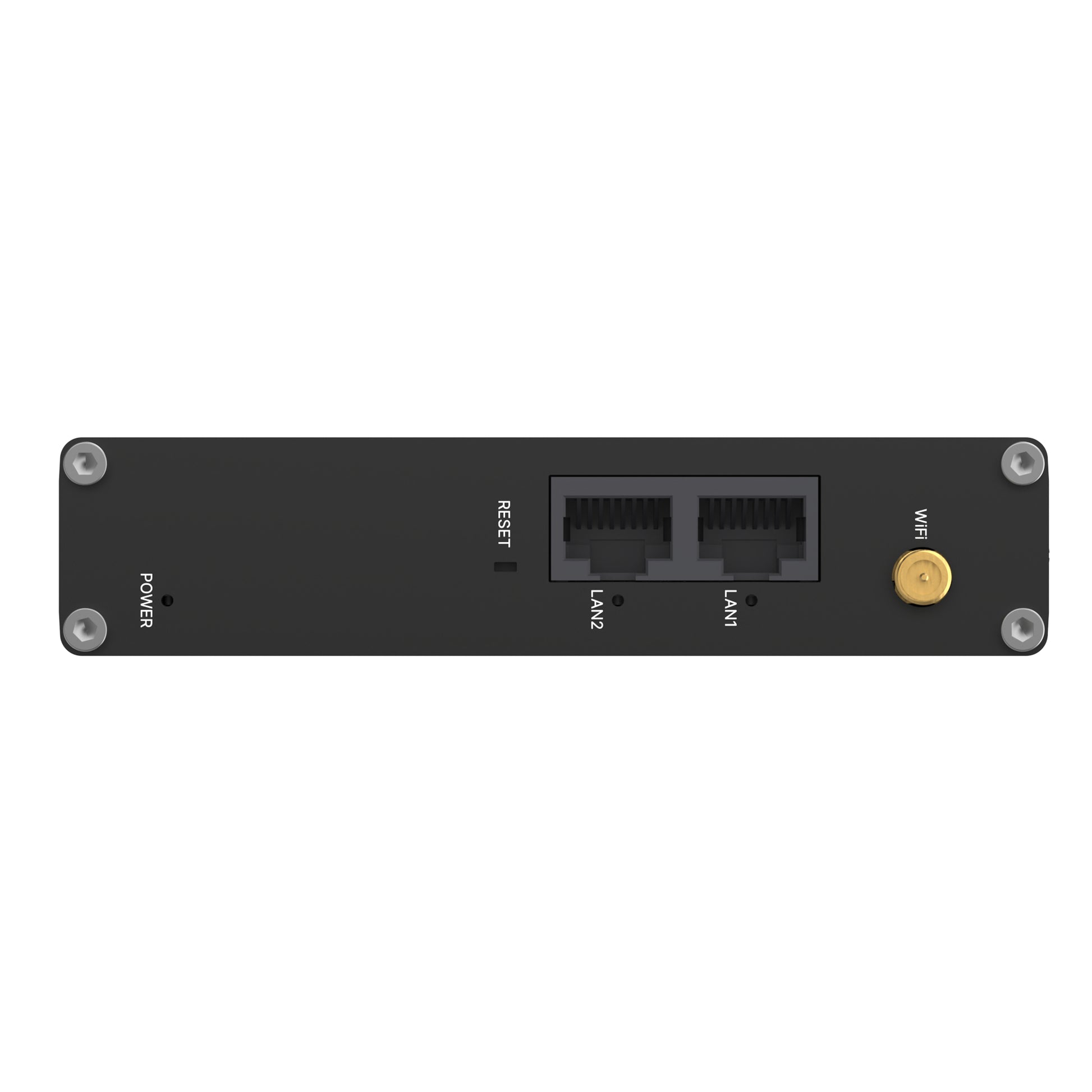 Teltonika DAP140 – Wi‑Fi 4 Access Point, 2,4 GHz, 300 Mbit/s, 1GbE, Passive PoE, Wandmontage, IP30, Schwarz