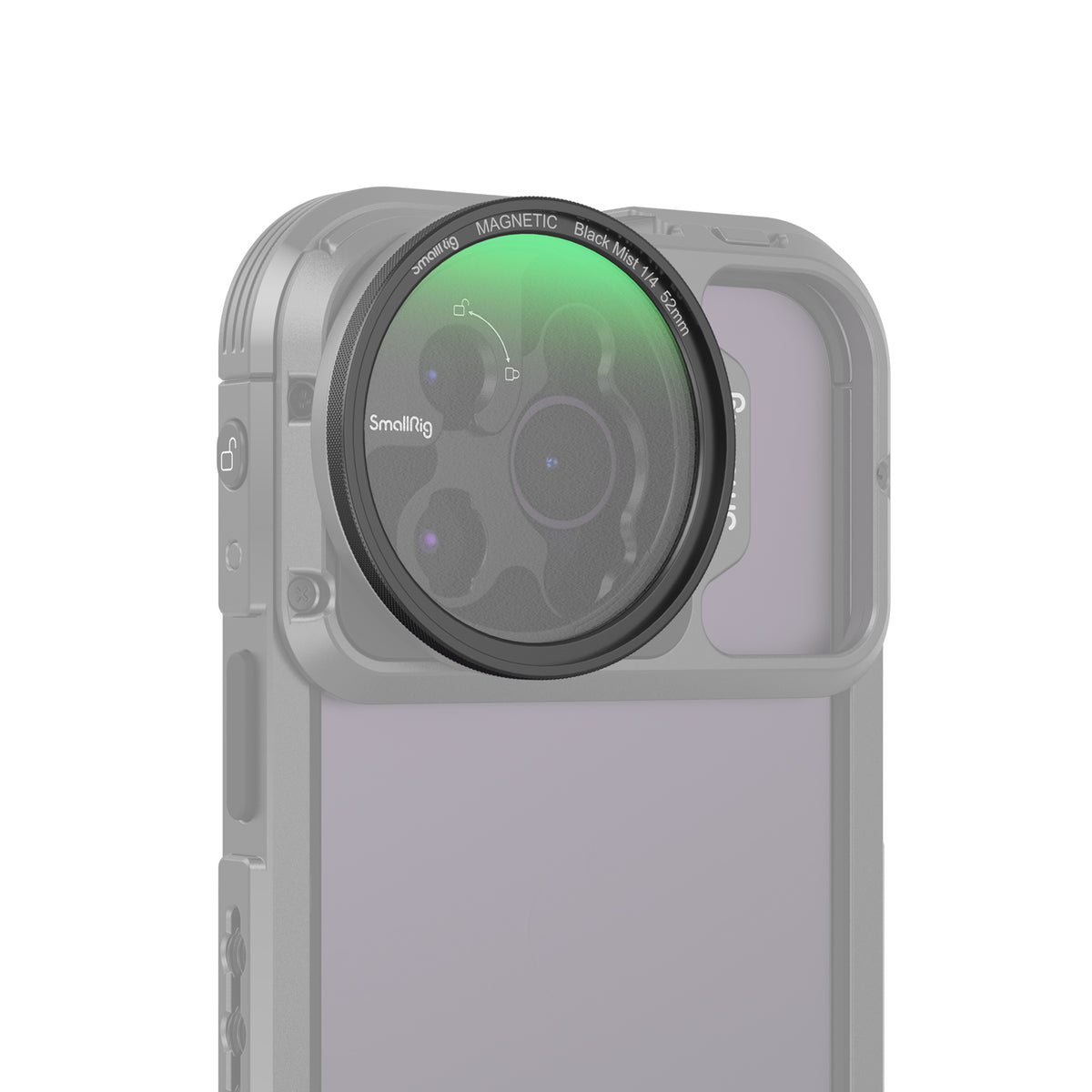 SmallRig MagEase Magnetischer Black-Mist-Filter 52 mm – 1/4 Effekt