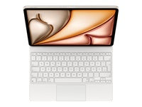 Apple Magic Keyboard – Docking-Tastatur – Scherenmechanik – QWERTZ (DE) – Weiss – für iPad Air 13" (M2, M3)