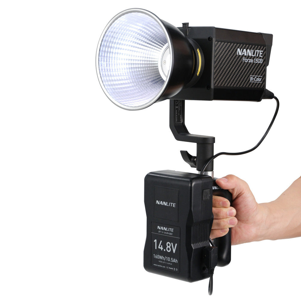 Nanlite Forza 150B Streaming-Licht – 170 W, 2700–6500 K, CRI 96 – Schwarz