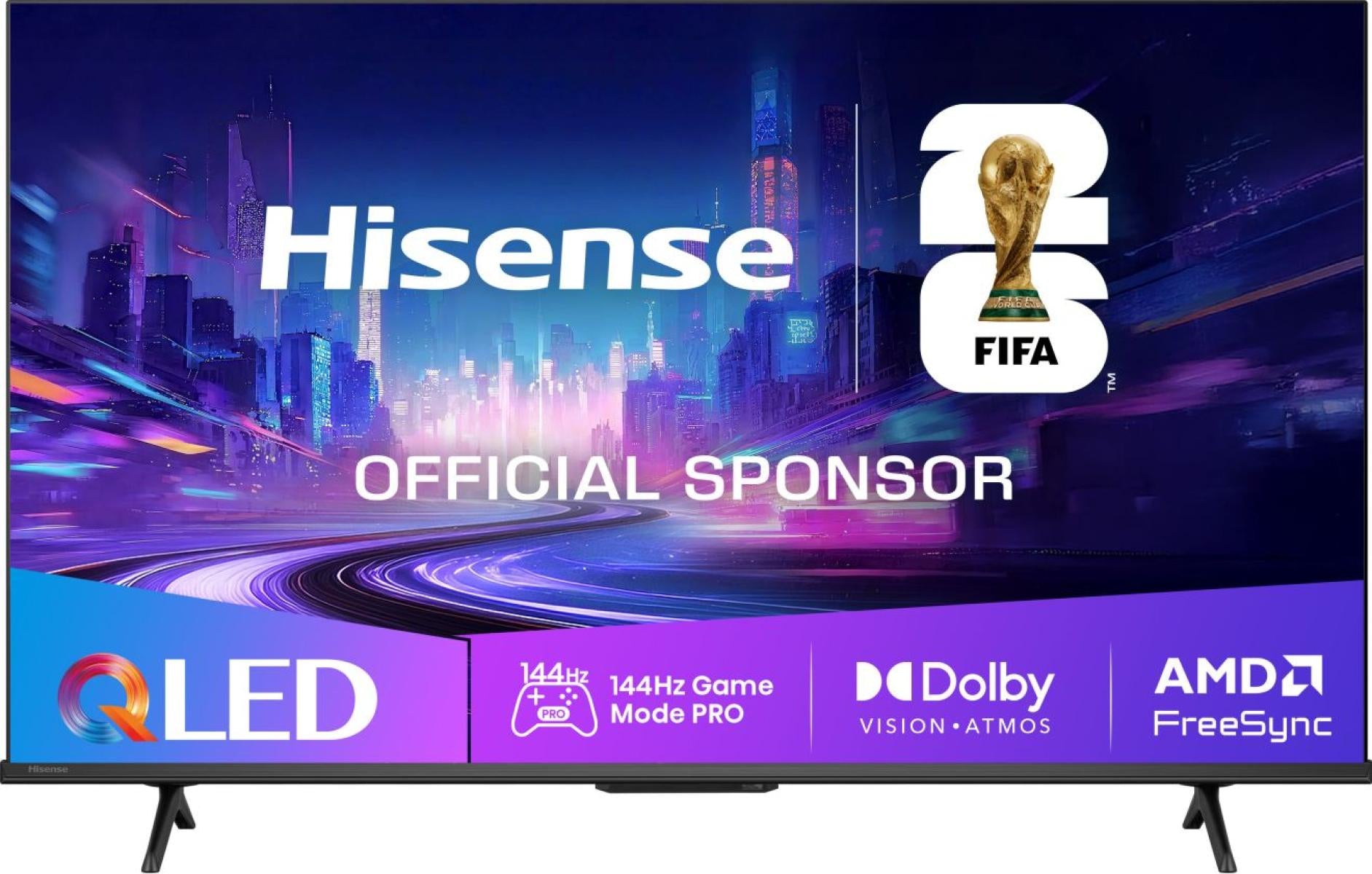Hisense E7Q PRO 50 – 50" TV – 4K UHD – QLED – VIDAA – 144 Hz – Dolby Vision