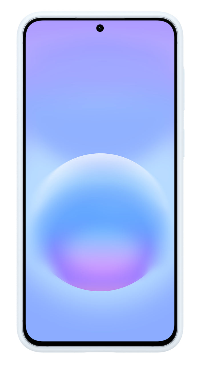 Samsung Backcover – für Galaxy A57 5G, Silikon, Hellblau, kratzresistent, tropfsicher