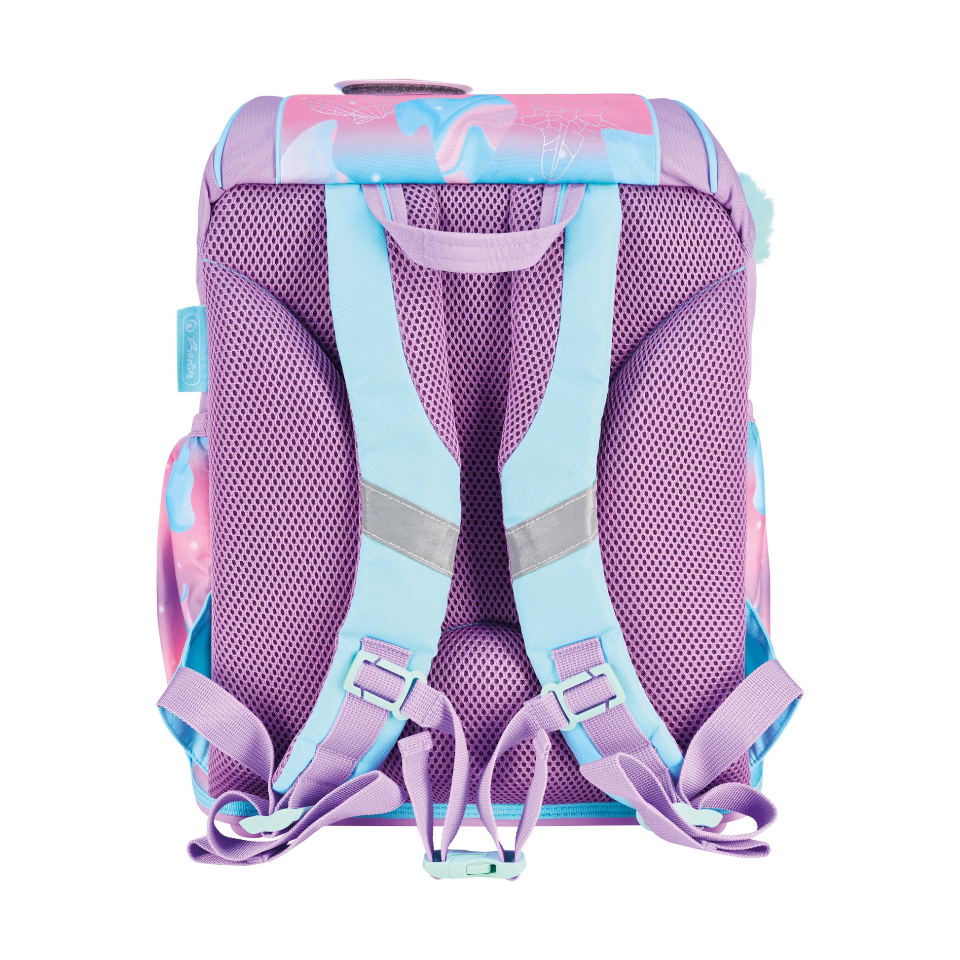 Herlitz UltraLight Plus – Schulrucksack-Set, Ocean Lights, 16 l, 28×36×21 cm