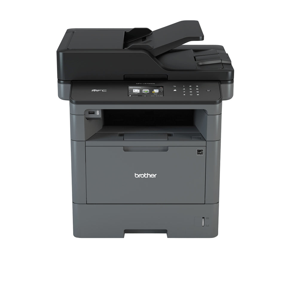 Brother MFC-L5700DN – S/W Laser-MFP A4, 4-in-1 – USB – Duplex, ADF, 50-Blatt ADF – 40 Seiten/Min. S/W