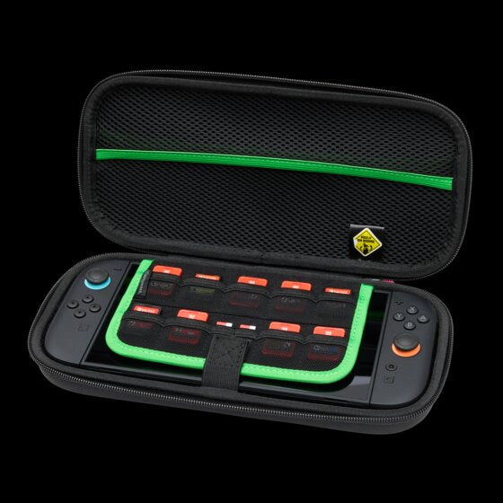 PowerA NSCS0603 – Hartschalenkoffer für Nintendo Switch-Serie (Switch 2/OLED/Lite), 9 Spielkarten, 2 microSD