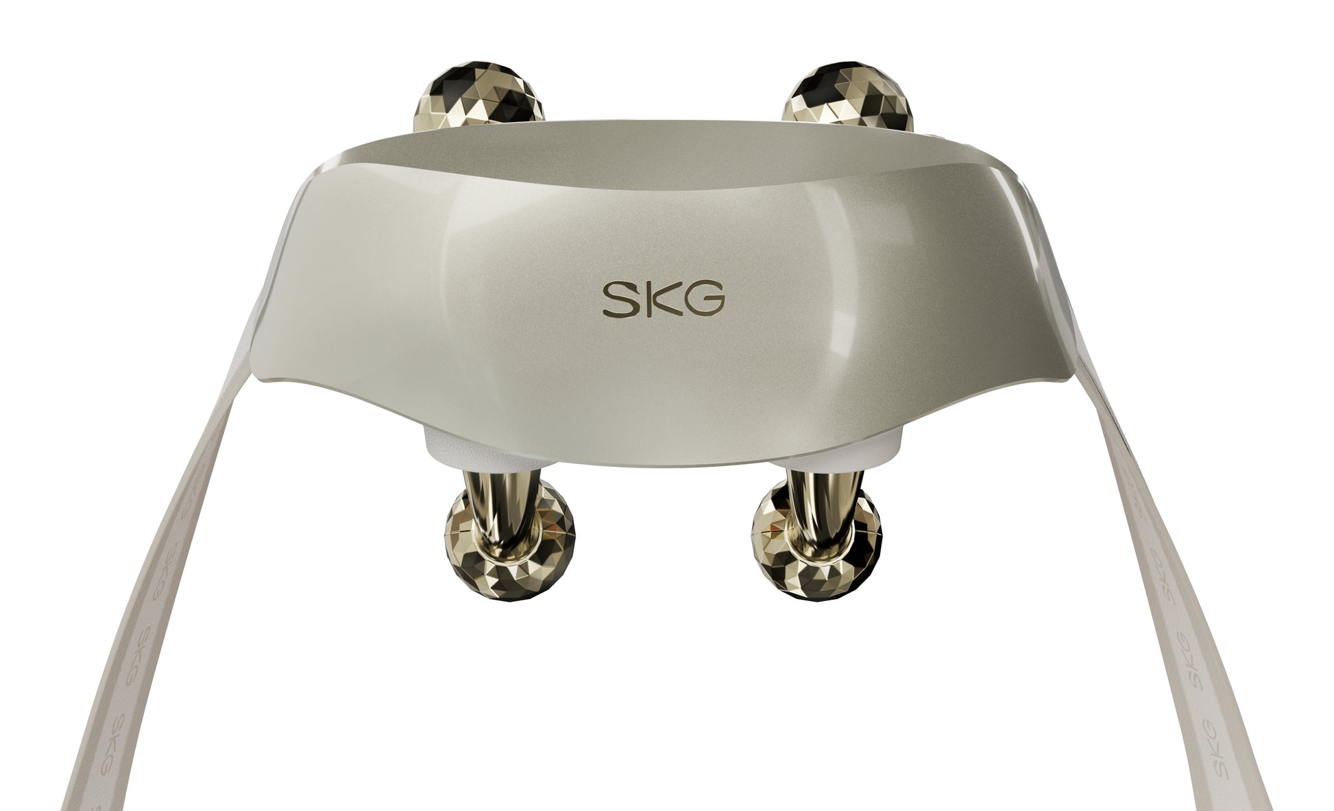 SKG Schulter- und Nackenmassagegerät H7 Ultra-E – Rollenmassage, mit Wärmefunktion – Akku – Gold