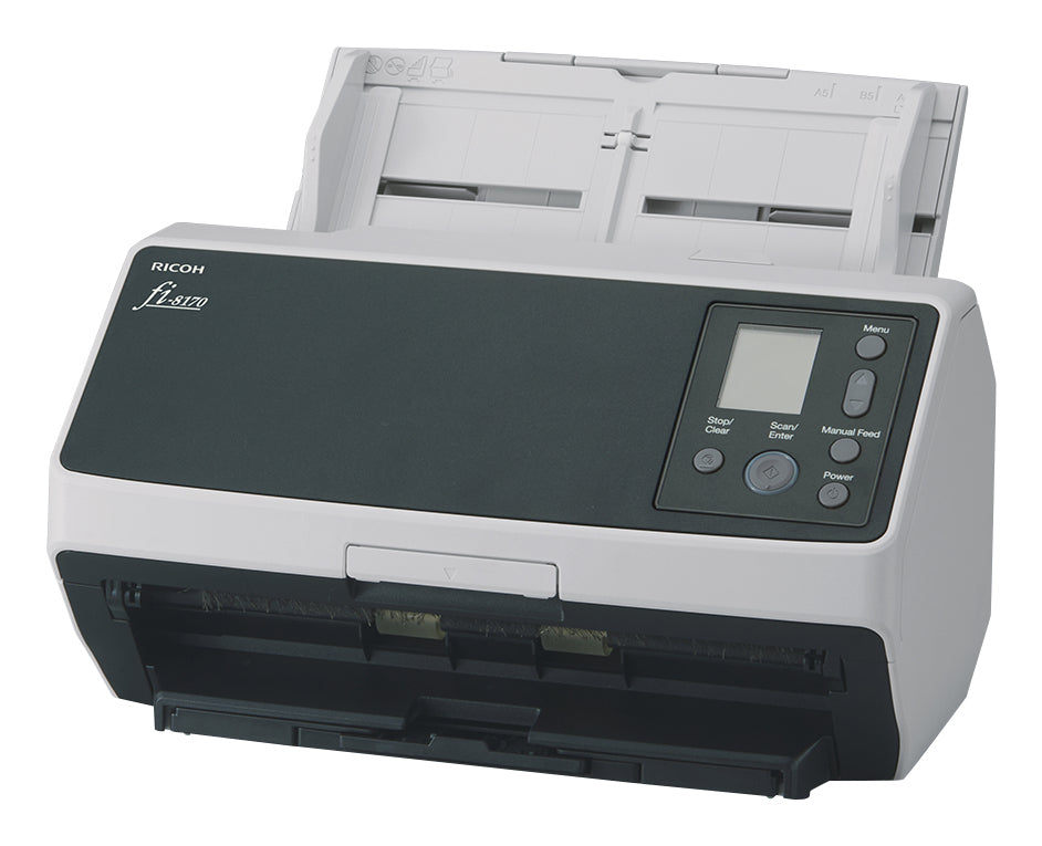 Ricoh fi-8170 – Dokumentenscanner, Legal, Duplex, 70 Seiten pro Minute, 600 dpi, ADF 100 Blatt, LAN, USB