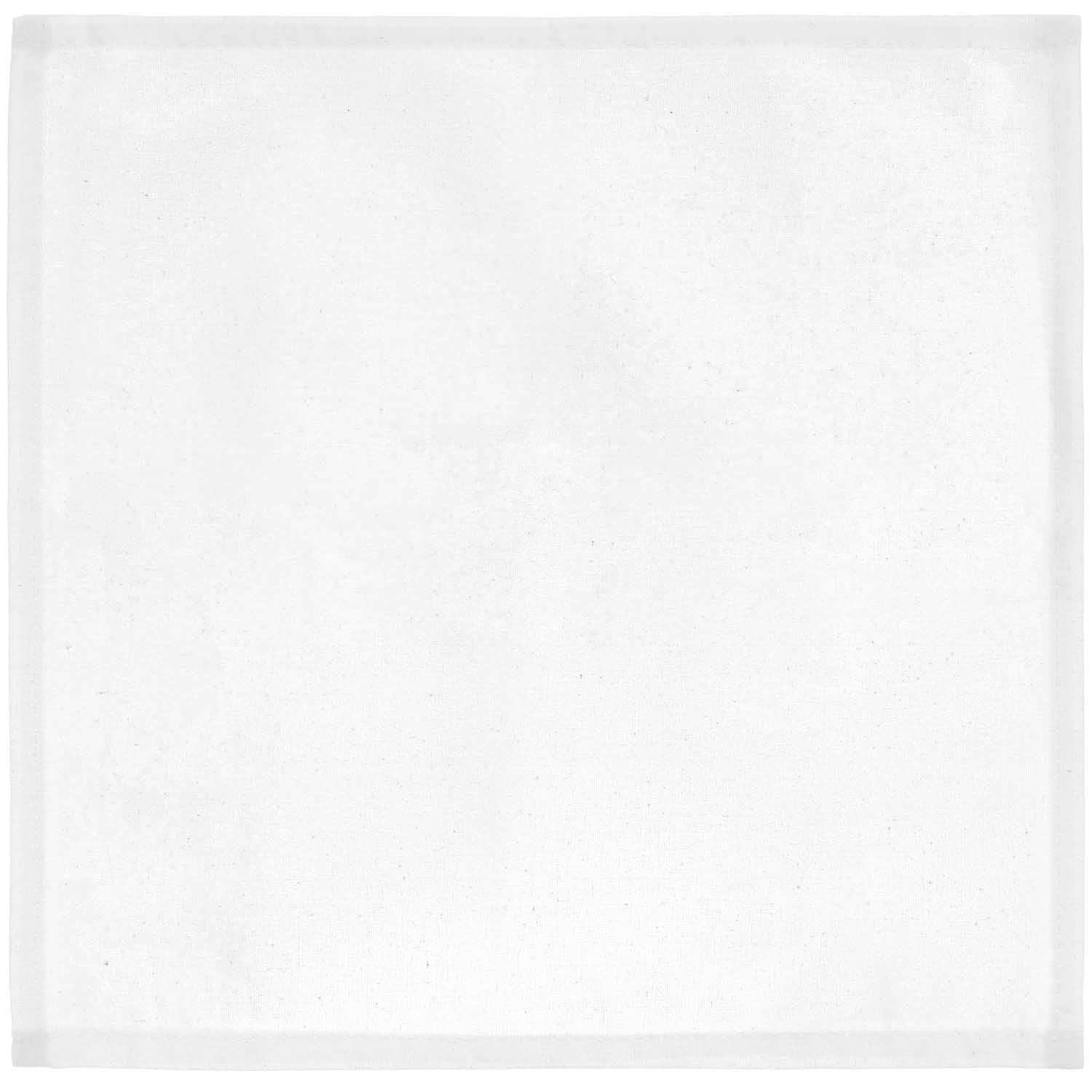 Rico Design Stoffserviette Weiss – 30 × 30 cm, Baumwolle – 2-er-Set