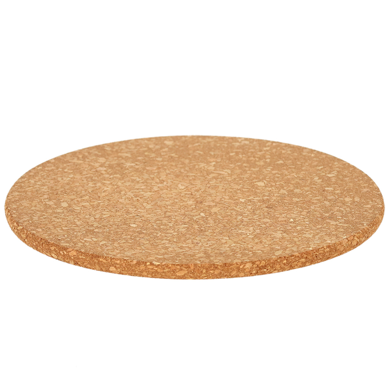 Esschert Design Untersetzer – Ø 25,0 cm, H 1,0 cm, Kork, Braun