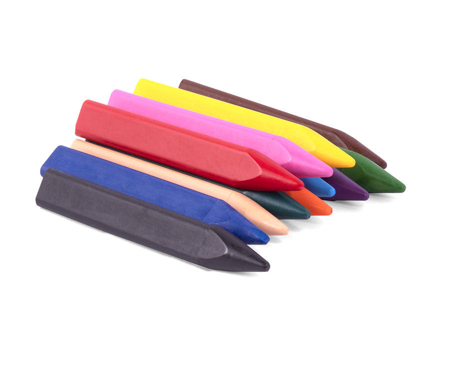 Jovi Jumbo Easy Grip Wachsmalkreiden – 300 Stk., Jumbo, Dreikant