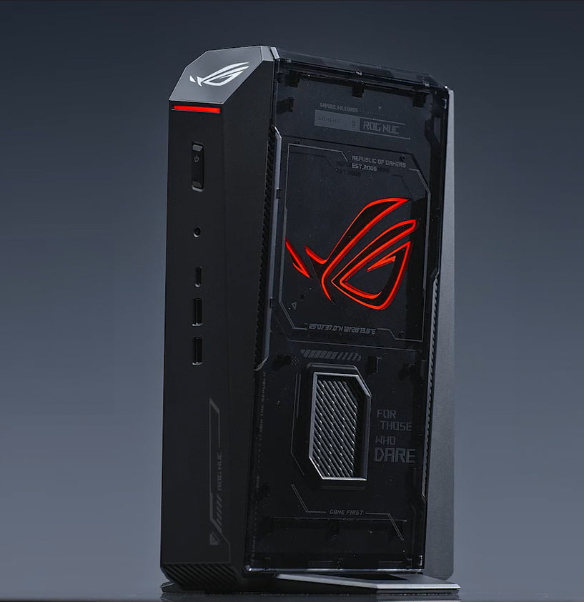 ASUS ROG NUC Micro – Intel Core Ultra 9 275HX, 32 GB RAM, 1 TB SSD, NVIDIA GeForce RTX 5070, Windows 11 Home