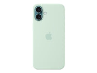 Apple Backcover – für Apple iPhone 16 Plus, MagSafe, Mikrofaser+Silikon, Aquamarin