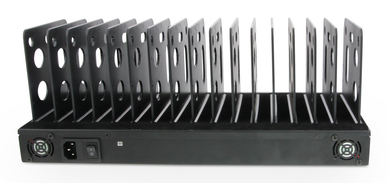 LMP SmartCharge 1000 H Ladestation – 1000 W, 16× USB-C, mit Halterung – für Apple (iPad, iPhone)