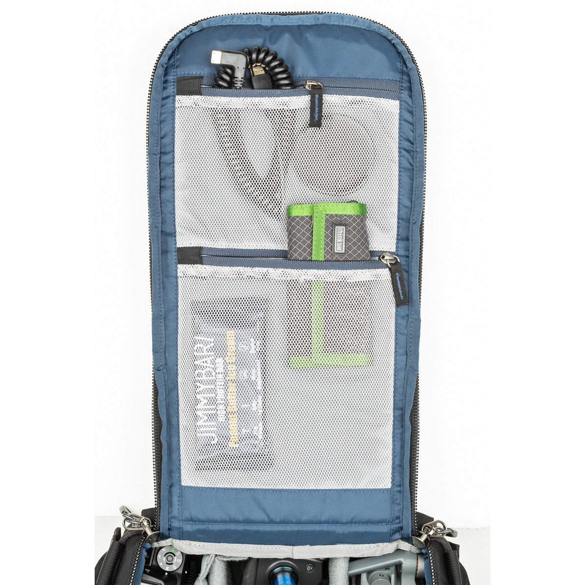 Think Tank BackStory 15 Kamerarucksack – Schwarz – für 16" Notebook, 4 Objektive